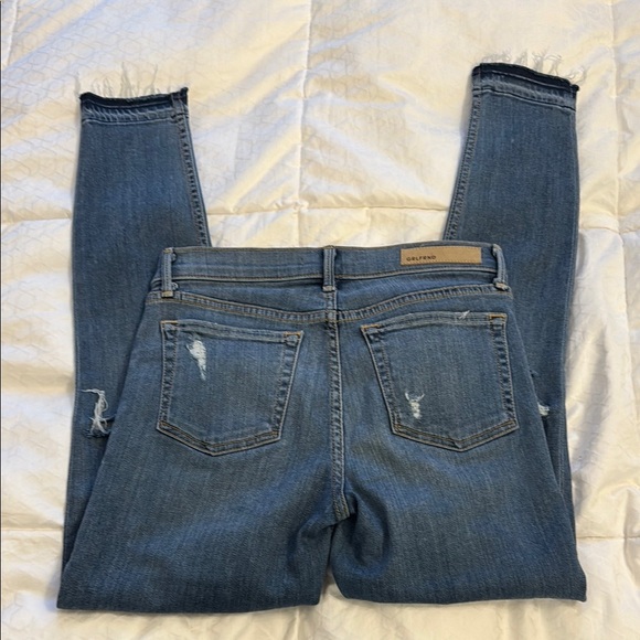 GRLFRND Candice Blue Skinny Jeans with Distressed Details - Picture 5 of 8